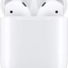 Apple AirPods (2nd Generation) Wireless Earbuds with Lightning Charging Case Included. Over 24 Hours of Battery Life, Effortless Setup. Bluetooth Headphones for iPhone