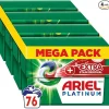 Ariel All-in-1 PODS Laundry Detergent Washing Liquid Tablets/Capsules, 76 Washes (4×19), Stain Remover For Clothes & Deep Down Clean