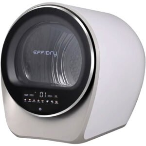 【Hasta agotar existencias】Secadora de ropa portátil S3: ultrarrápida, capacidad de 1 pie cúbico, 110 V, color blanco nieve, compacta para condominios, apartamentos, casas rodantes, autos y camionetas.