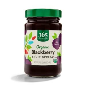 [Oferta de aniversario de la tienda]365 by Whole Foods Market, fruta para untar Blackberry Organic, 17 onzas